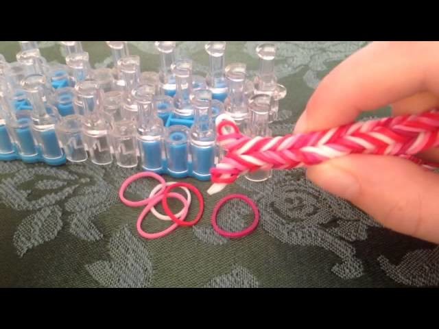 Rainbow loom brand new Dolphintail bracelet tutorial