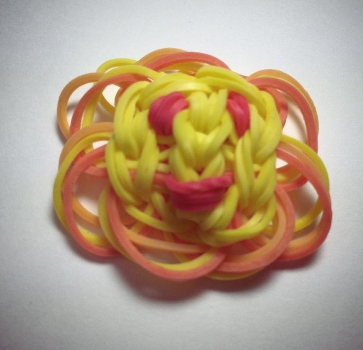Rainbow Loom Charm: Smiling Sunshine from Made by Mommy
