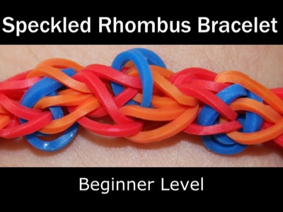Rainbow Loom® Speckled Rhombus Bracelet