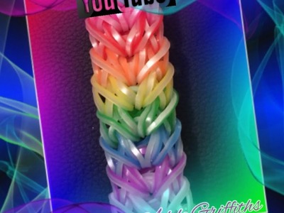Rainbow Loom Twisted Ribbons Bracelet Tutorial.How to