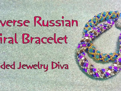 Reverse Russian Spiral Bracelet - Russian Spiral Bracelet Tutorial