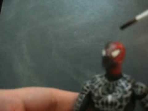Spidey repaint: from red to black