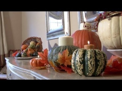 Adding Simple Harvest Decorations To The Home