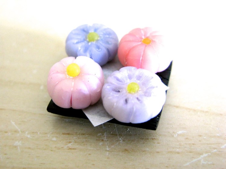 [Collab: Non-chan'sCréations] Polymer Clay Wagashi Set Tutorial