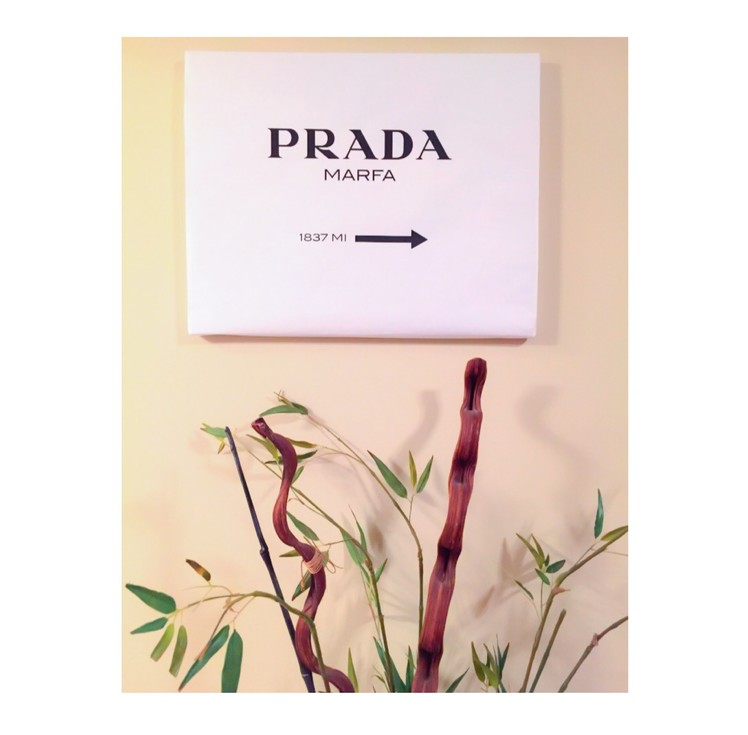 D.I.Y. Prada Marfa Sign Under $5 | Tumblr Inspired Room Decor