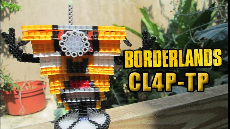 DIY: 3D ClapTrap from Borderlands with LED Candle | Bead Sprites (Perler.Hama Beads)