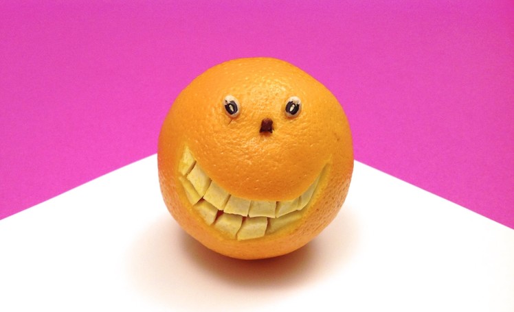 DIY: How to Make a Smiling Orange (HD)