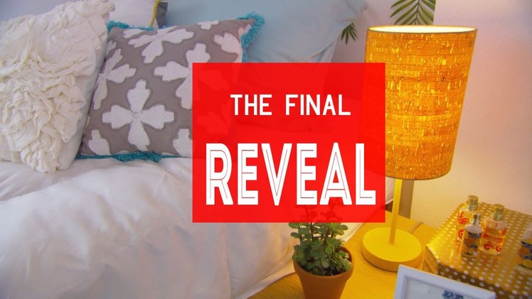 Final College Dorm Makeover Reveal! | BYE Ep. 4 of 4 | ANNEORSHINE
