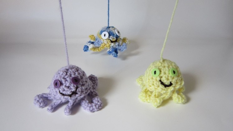 How To Crochet A Happy Little Jellyfish - DIY  Tutorial - Guidecentral