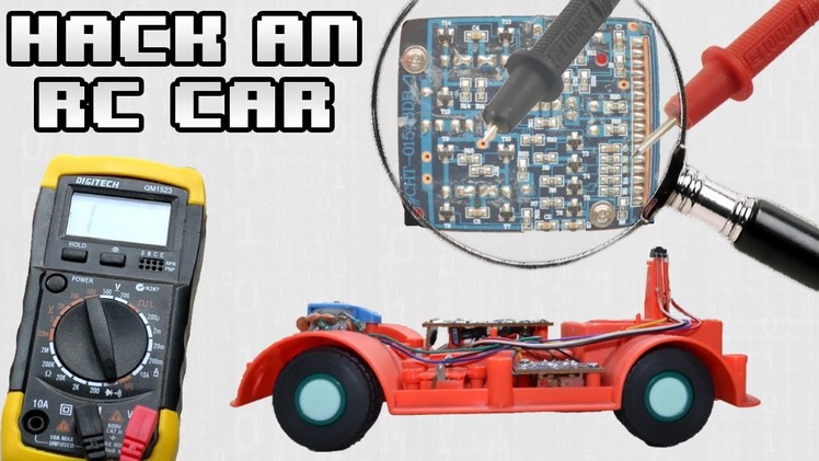 How to - Hack An RC Car w. Arduino