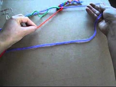 How To Make a 3 Color Friendship Bracelet.
