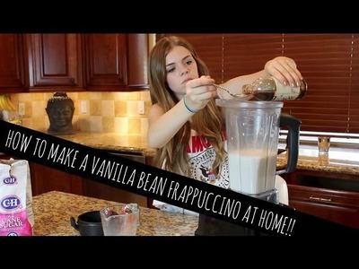 How To Make A Vanilla Bean Frappuccino At Home | Griffin Arnlund