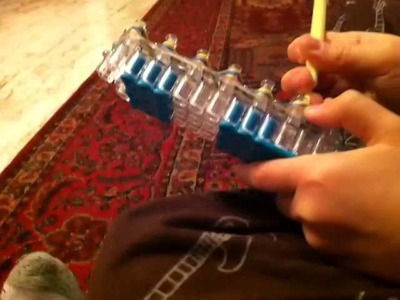 How to make the Cotton Trail (I also call it the Scarf) Rainbowloom bracelet (Tutorial)