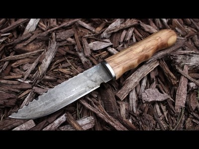 Making a hidden tang knife, start to finish.