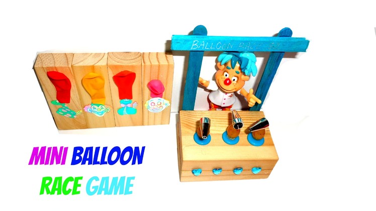 Miniature Balloon Carnival Game - DIY LPS Crafts & Doll Stuff