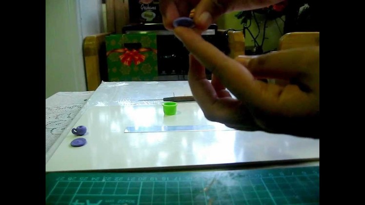 Miniature with Polymer Clay Tutorial - #3 Cup and Saucer