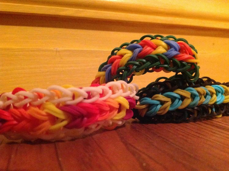 *NEW!* How to Make a Rainbow Loom Webbed Wing Bracelet!