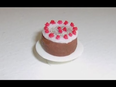 Polymer Clay Miniature - Raspberries