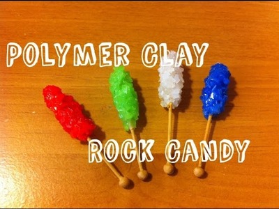 Polymer Clay Rock Candy