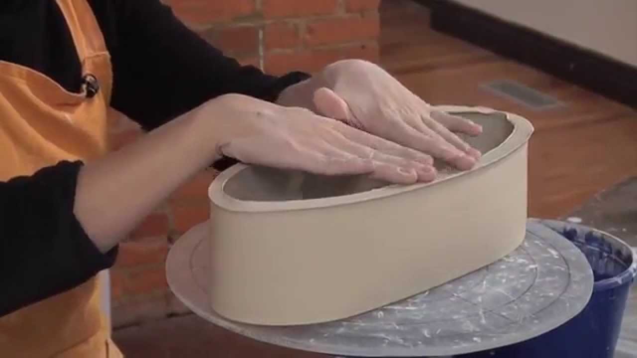 Pottery Video: How to Make an Elegant Wheel-Thrown & Handbuilt Serving Tray | MARTHA GROVER