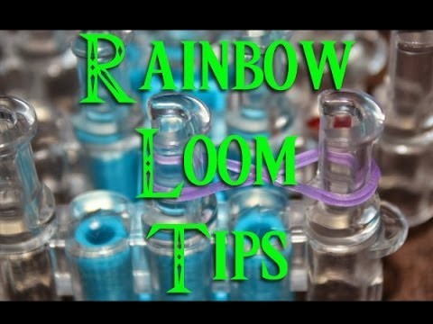 Rainbow Loom Rubberband Bracelet Tips