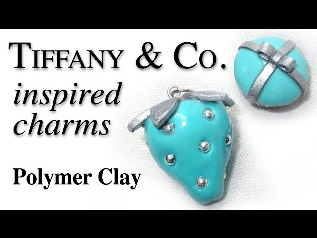 Tiffany & Co. Inspired Polymer Clay Charms