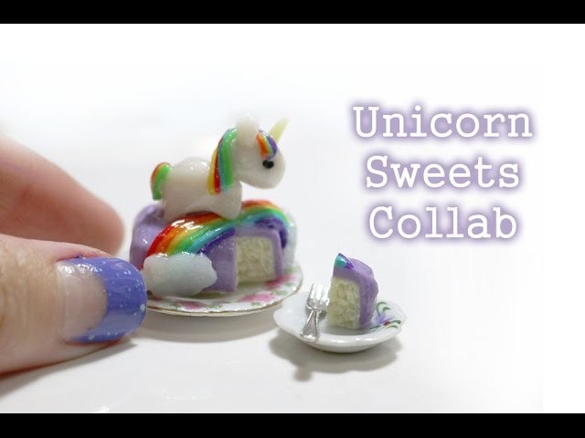 Tutorial: Unicorn Sweets Collab ft. LoveXO - Polymer Clay