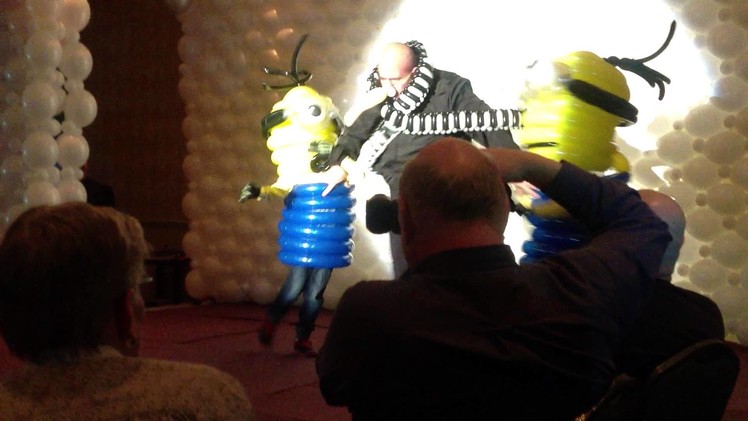 Twist and Shout Costumes 2014 - Gru and Minions