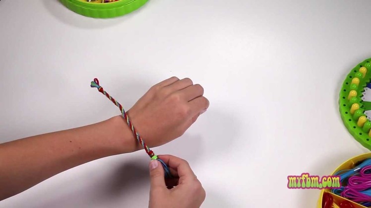 2 of 6 • How To Make A Kumihimo Friendship Bracelet With Your My Circle Of Creativity™