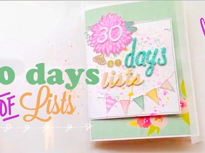 *30 Days of Lists Journal!*