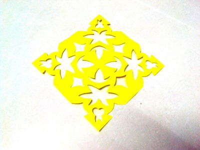Chinese KIRIGAMI paper cutting tutorials - 5