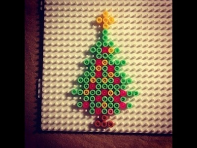 Christmas tree perler bead tutorial! |SweetCharmStop