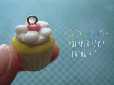 ✿ Daisy Cupcake Polymer Clay Tutorial! [Sweetorials Audition]