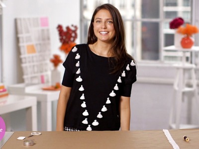 DIY Embellished Tassel Shirts - DIY Style - Martha Stewart