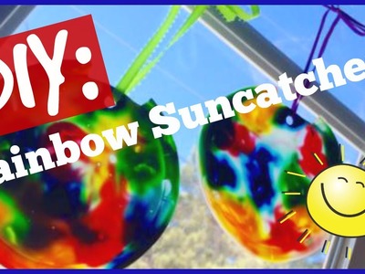 DIY: Rainbow Suncatcher - SUMMER CRAFT - Easy How To