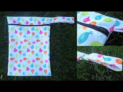 DIY: Travel  Wet Bag For Cloth Diapers