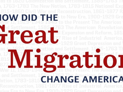 How did the Great Migration change America?