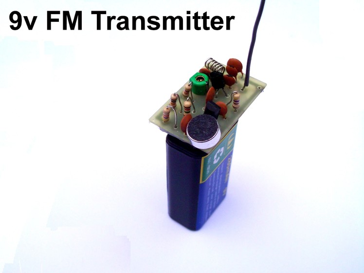 How to build a 2 transistor FM transmitter.Long and short range.