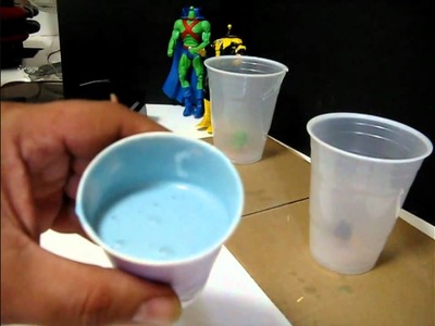How to Make a Casting Mold  of an Action Figures Head Part 1 by Goldmindcustoms