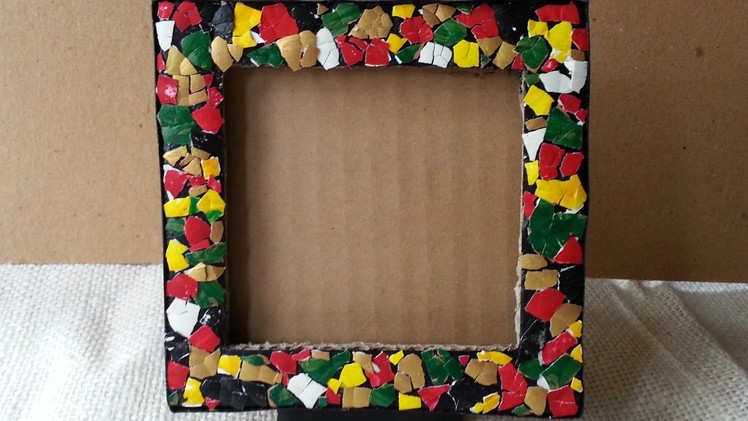 How To Make an Egg Mosaic Photo Frame - DIY Home Tutorial - Guidecentral