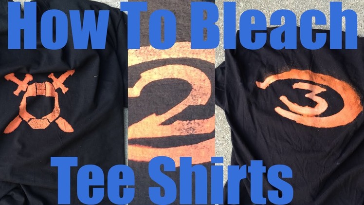 How to make gaming t shirts with common house hold items