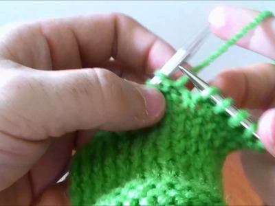How to Unknit (Tink) - Left Handed