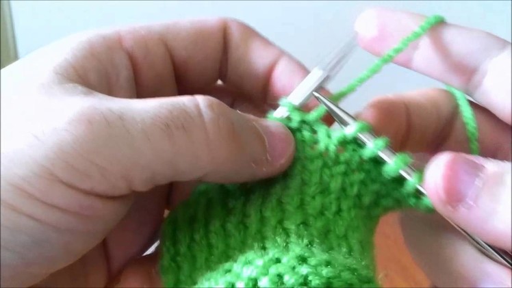How to Unknit (Tink) - Left Handed