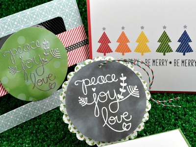 Intro to the Peace Joy Love stamp set