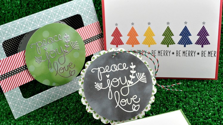 Intro to the Peace Joy Love stamp set
