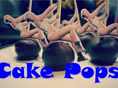 Miley Cyrus - Wrecking Ball Cake Pops | Tutorial