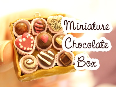 Miniature Chocolate Box Tutorial