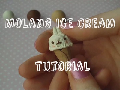 Molang Ice Cream Polymer Clay Tutorial