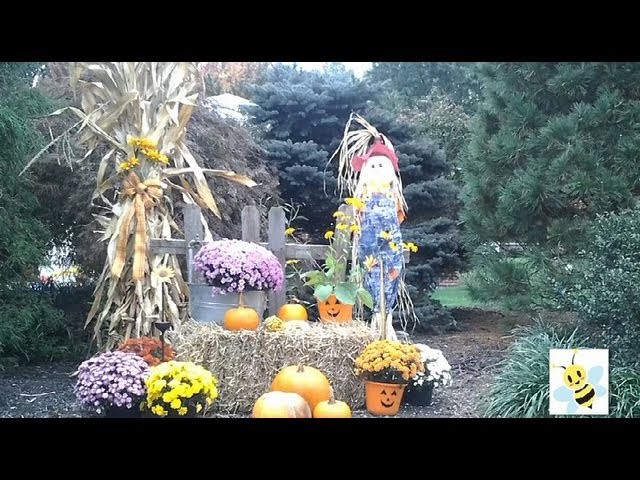 Outdoor Fall and Thanksgiving Decorations 2013
