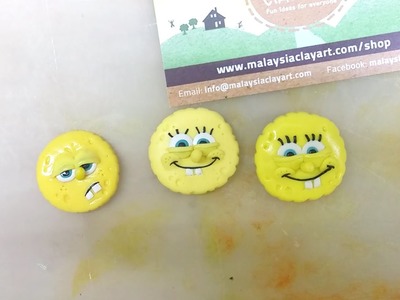 Polymer Clay Spongebob tutorial